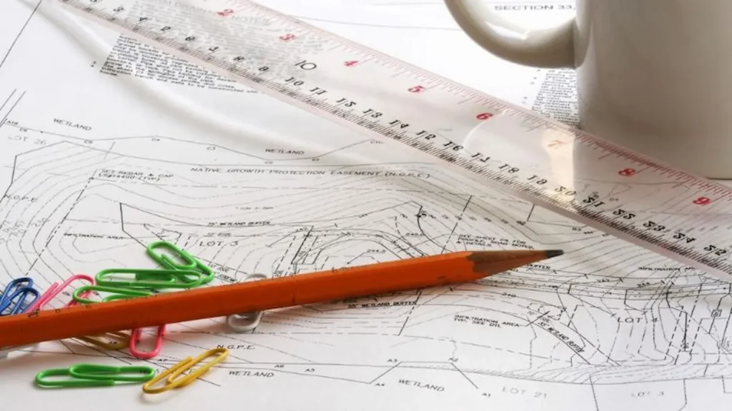 Permit drawing with pencil and scale ruler during revisions