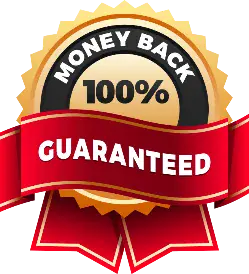 100% money-back guarantee