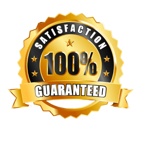 100% satisfaction guaranteed