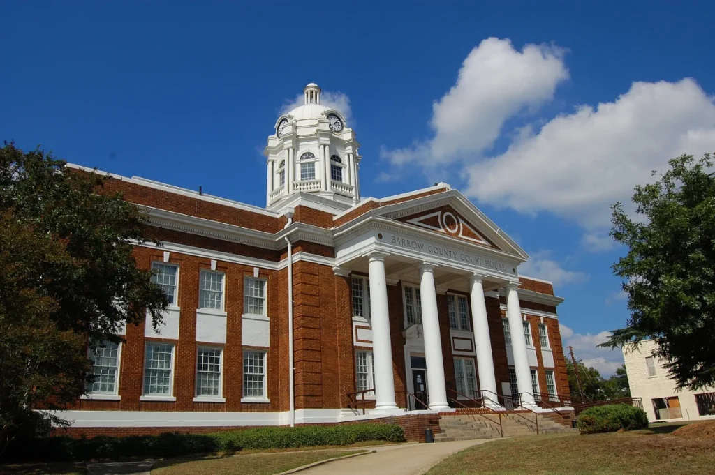 Barrow County Courthouse in Winder, Georgia
