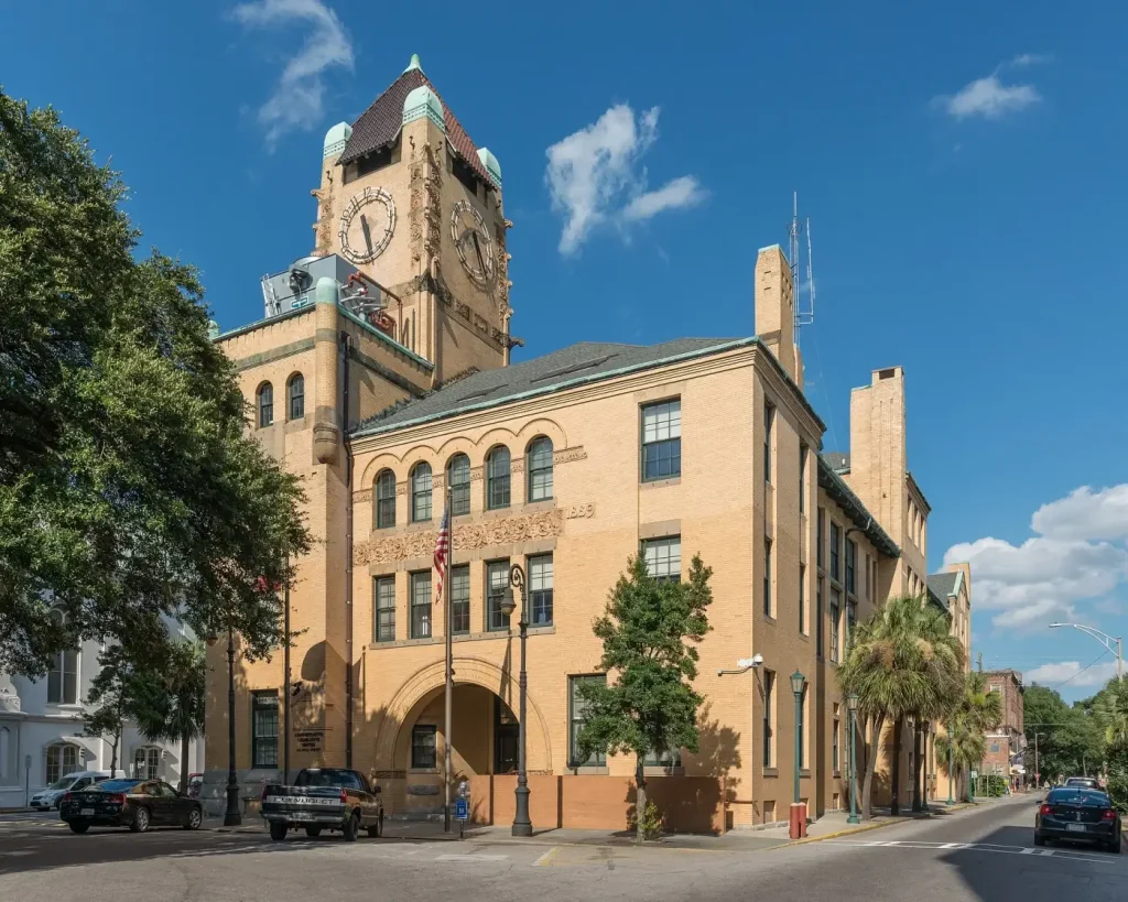 Chatham County Courthouse and Administrative Center in Savannah, Georgia