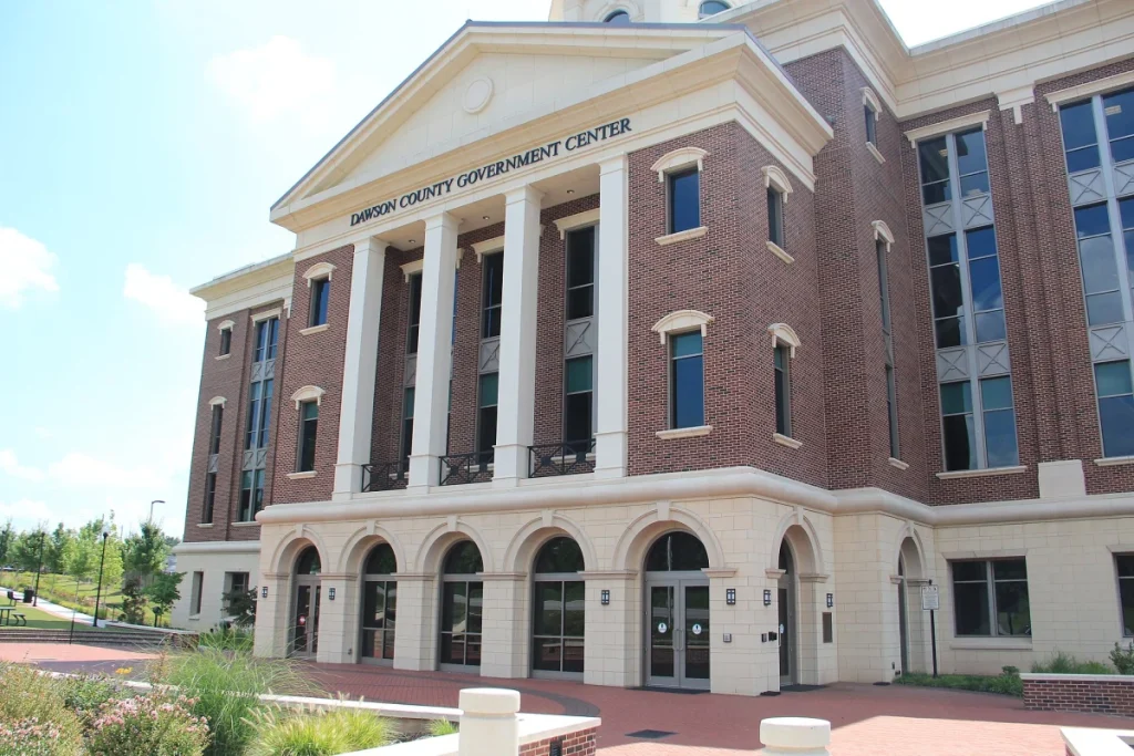 Dawson County Courthouse in Dawsonville, Georgia
