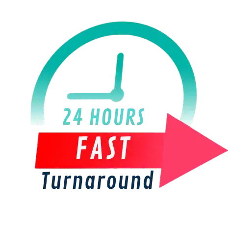 Fast turnaround badge