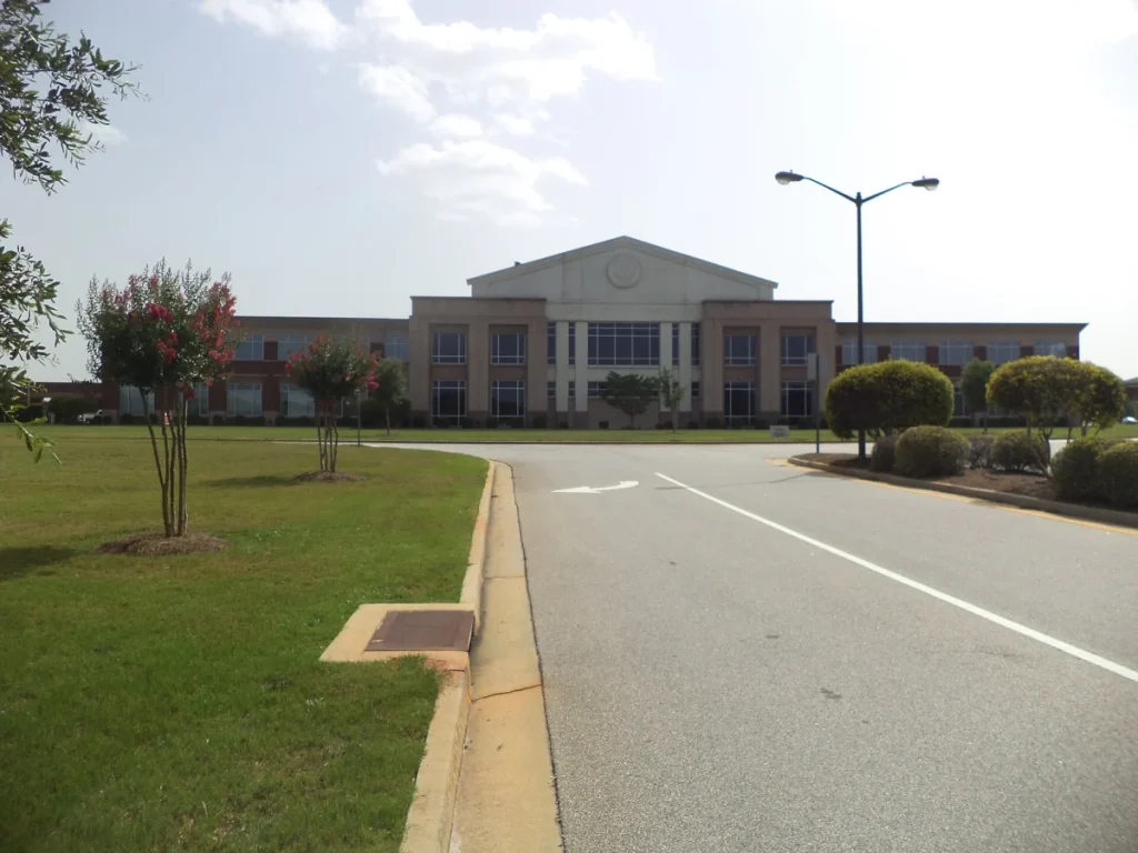 Houston County Courthouse in Perry, Georgia
