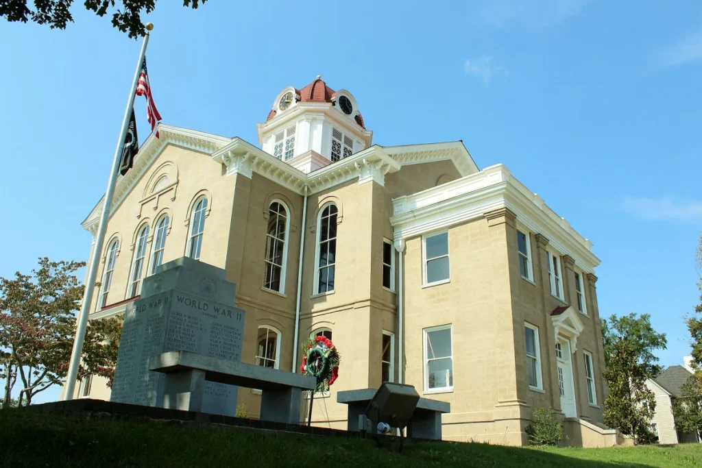 Jackson County Courthouse in Jefferson, Georgia