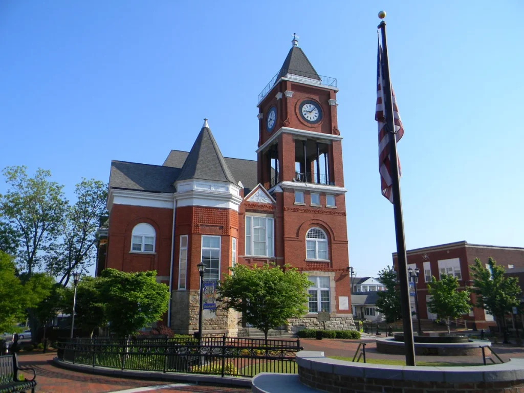 Historic Paulding County Courthouse in Dallas, Georgia